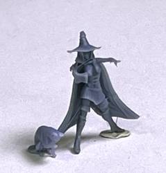 Young Witch & cat